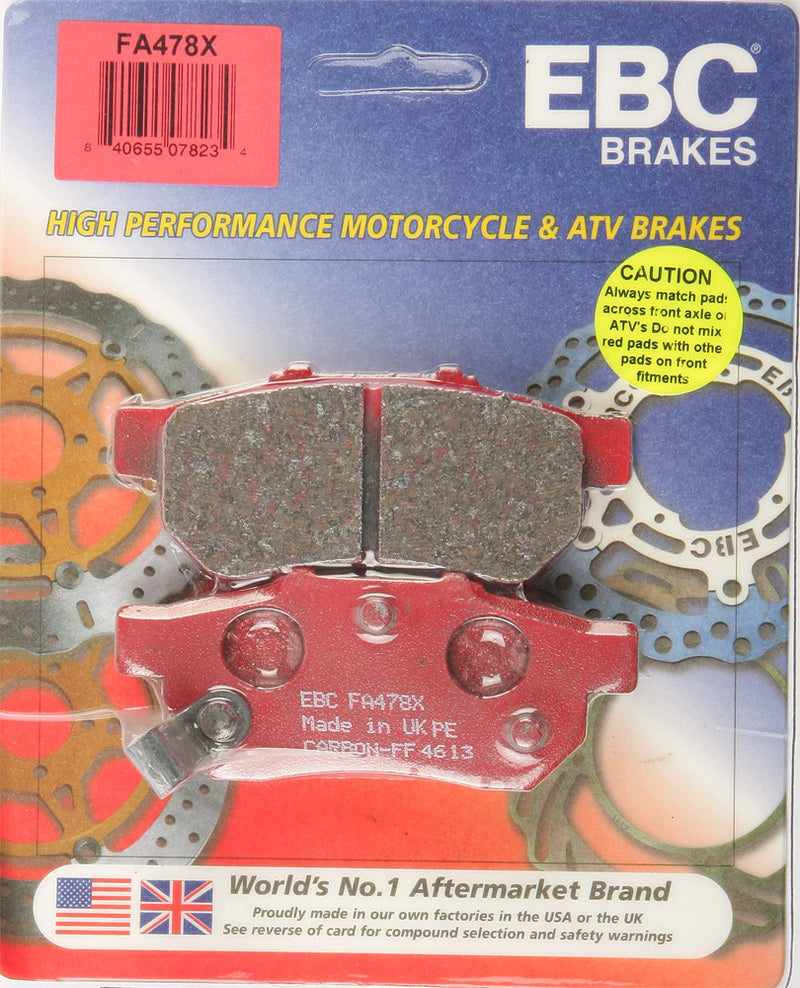 Ebc Brake Pads - FA478X Honda Big Red 2009-2012