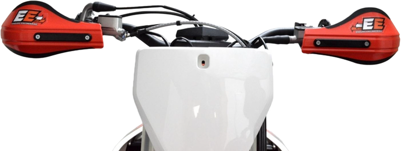 Enduro Engineering Composite MNT Roost Deflectors RED With Mounting Hardware - 53-226