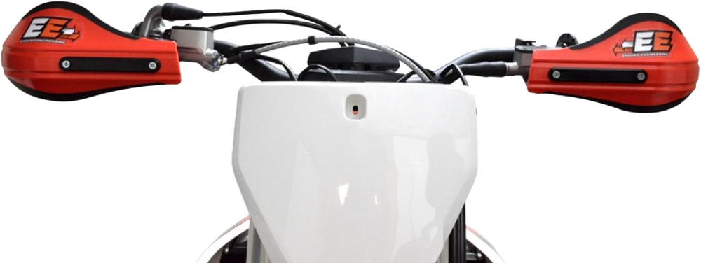 Enduro Engineering 366-53226 53-226 COMPOSITE MNT ROOST DEFLECTORS RED W/MOUNTING HARDWARE