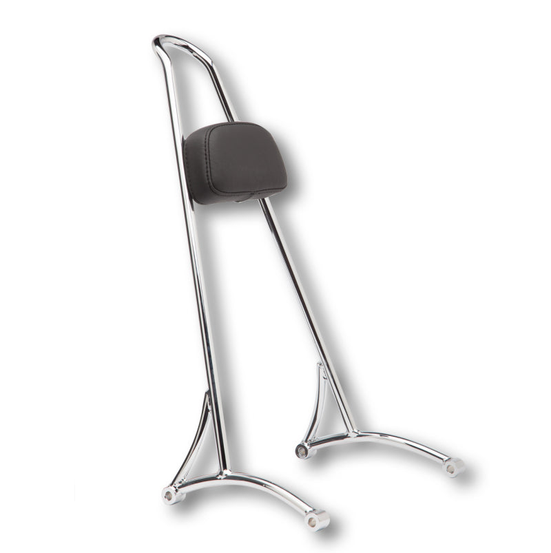 Burly Brand B13-1505C Tall Sissy Bar 20in - Chrome - User 1