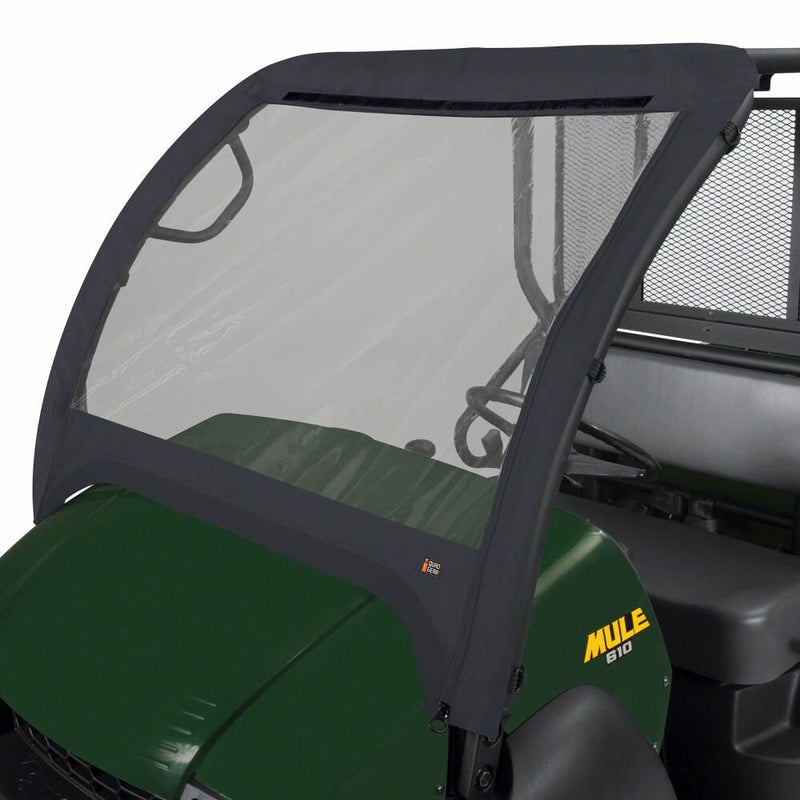 Classic Acc. UTV Windshield Kawasaki Black - 18-094-010401-00 Kawasaki Mule 2005-2016