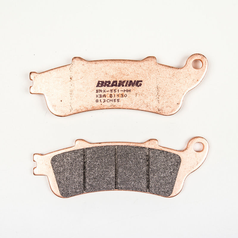 Braking Brake PAD SET Sintered Sport - 813CM55 For Honda Motorcycles 1996-2017 | Kawasaki Vulcan 2015-2024 | Victory Vision Tour 2015-2016