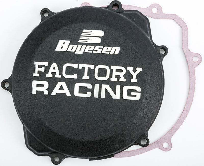 Boyesen Factory Racing Clutch Cover Black - CC-32AB Yamaha YZ 250 1999-2024
