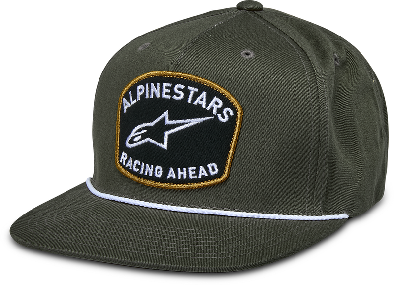 Alpinestars 482-76384 1235-81445-690-O/S PROMPTUS SNAPBACK HAT MILITARY GREEN