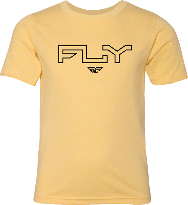 Fly Racing 354-0311YL 354-0311YL YOUTH FLY EDGE TEE BANANA YL