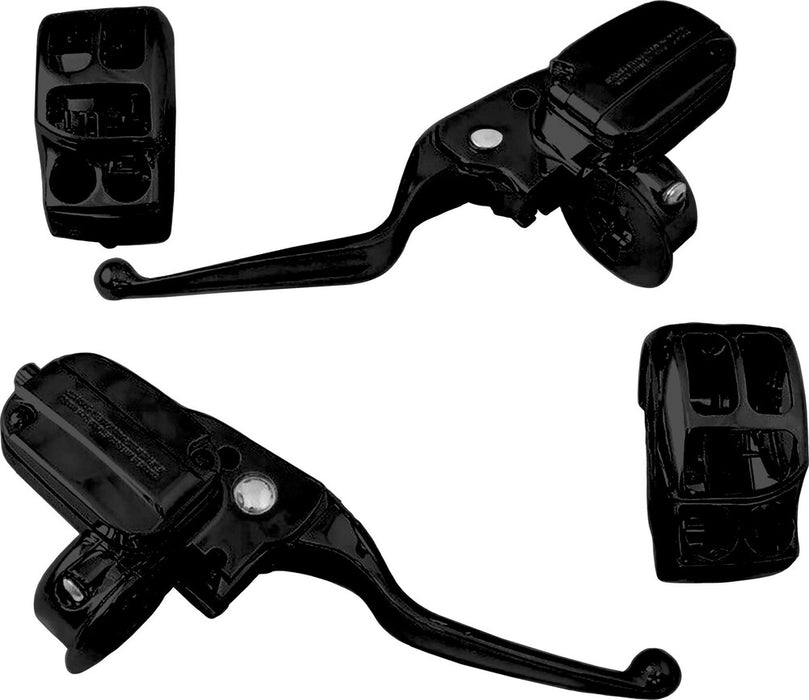 Harddrive 820-55013 53600 HANDLEBAR CONTROL KIT CHR CABLE CLUTCH `08-16 FLH