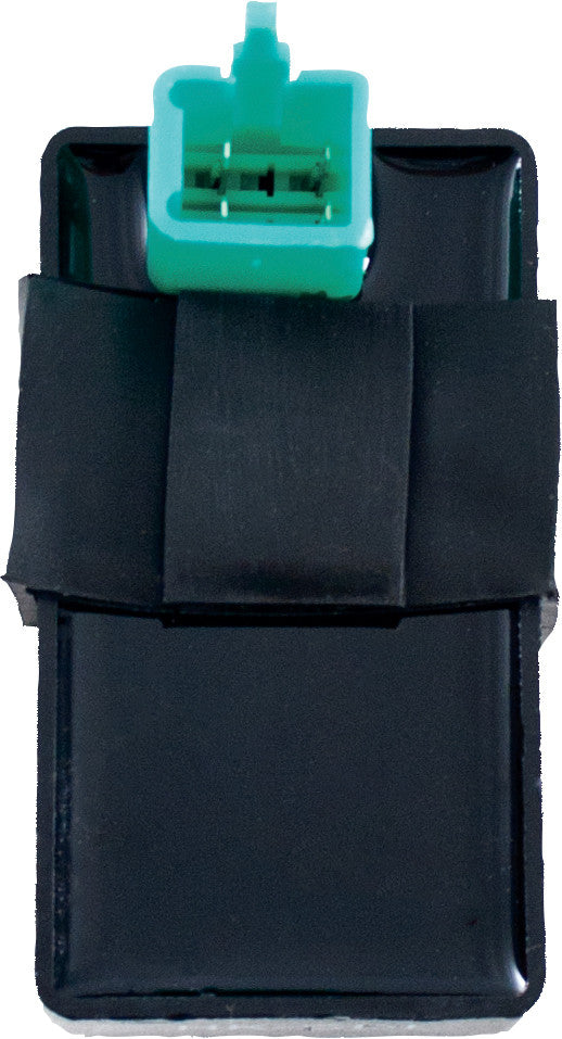 Mogo Parts 609-0900 08-0103-GW CDI 4 PIN FEMALE PLUG 70-125CC (GREEN)