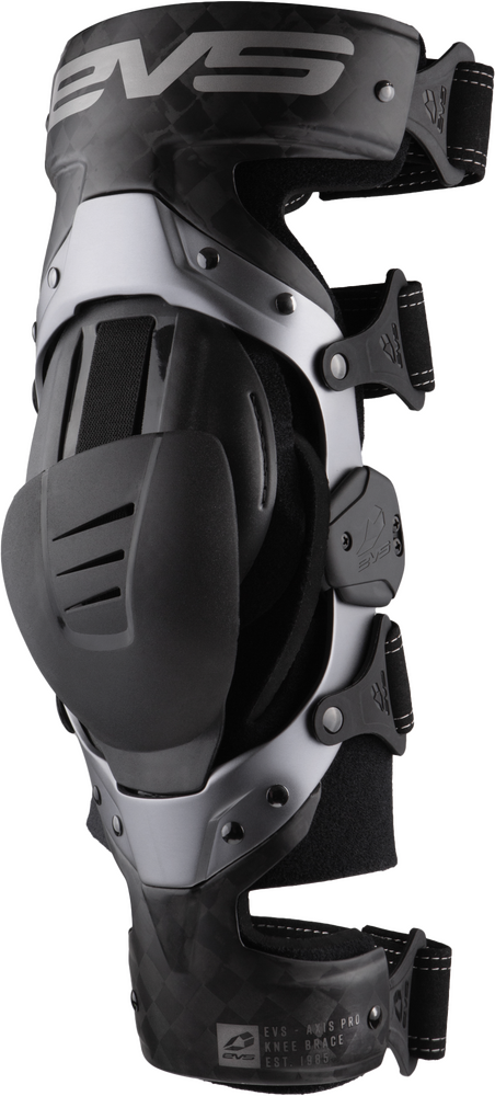 Evs 663-1186M AXISP-GRY-MP AXIS PRO KNEE BRACE PAIR BLACK/GREY MD