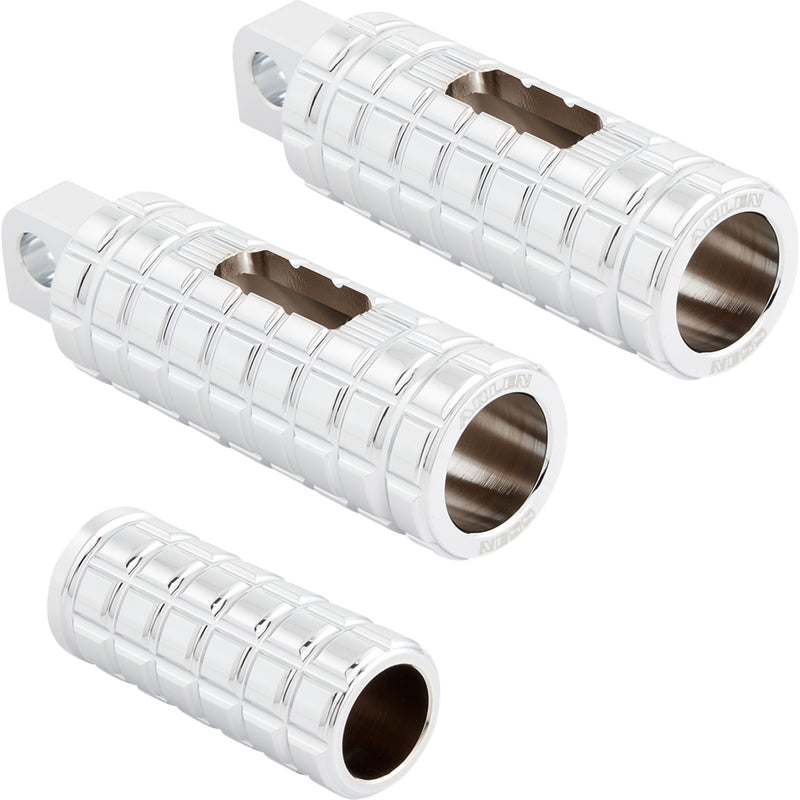 ARLEN NESS 1620-2415 400-031 Cush Footpegs - Male - Chrome