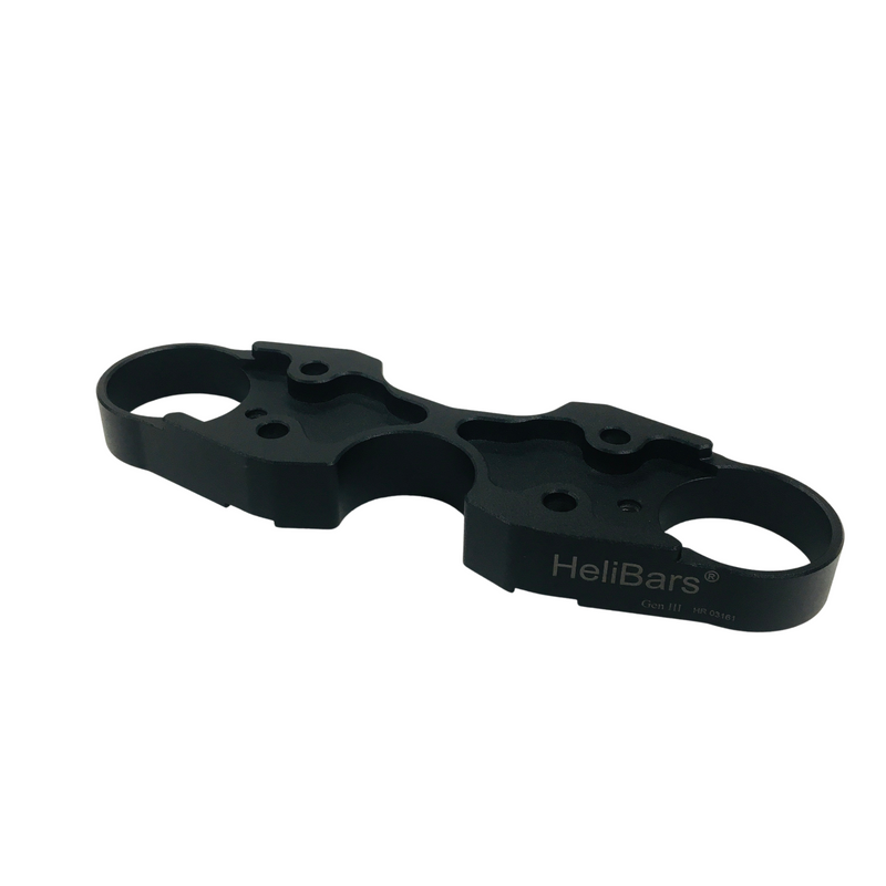 Helibars Handlebar Risers Black - HR03161 Suzuki 1300R Hayabusa 2022
