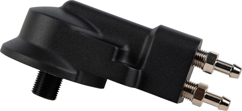 Harddrive 14-046BW OIL Filter Housing EVO Black Wrinkle For Harley Motorcycles 1992-1999