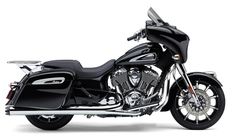 Cobra Detach BIG-A Bckrst Flat Rack Chrome Chieftain - 502-2800 For Indian Chieftain 2014-2020
