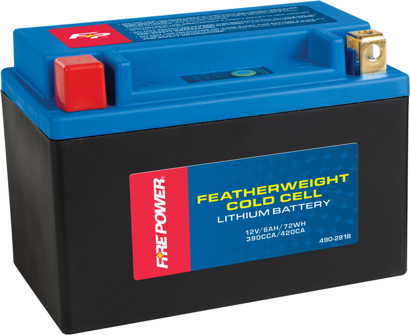 Fire Power Coldweather Lithium Battery 390 CCA - HJTX20CH-FP-B-C Polaris Snowmobiles 2010-2024