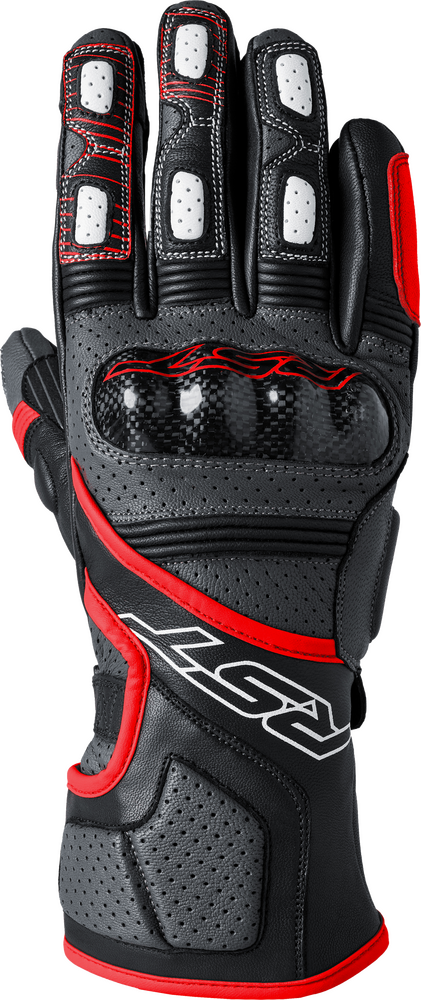 Rst 556-3179309 103179RED-09 FULCRUM CE GLOVE GREY/RED/BLACK MD