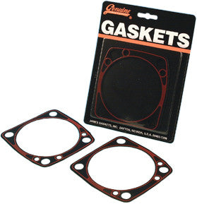 James Gasket James Gaskets Gasket Cylinder Base Front Rear Metal W Bead 2/PK - 16777-94 For Harley Motorcycles 1984-1999