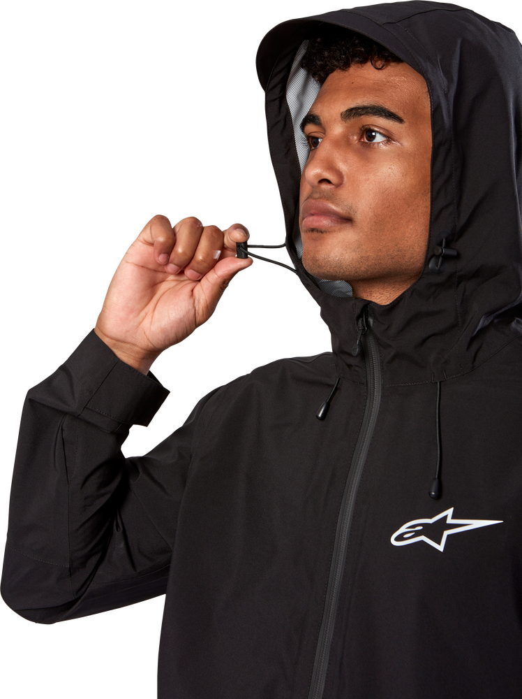 Alpinestars 482-76033M 1232-11000-10-M PRIMARY JACKET BLACK MD