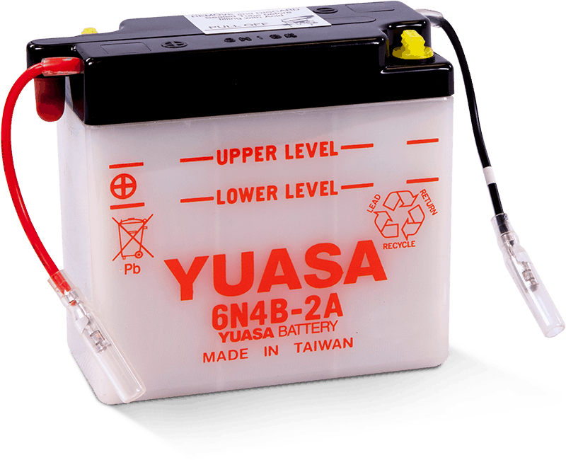 Yuasa Battery YUAM26B4B Yuasa 6N4B-2A Conventional 6-Volt Battery - User 1