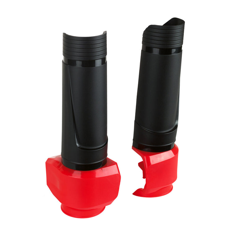 Polisport 64-848804 8488000004 UPPER FORK W/CLAMP PROTECTOR BLACK/RED
