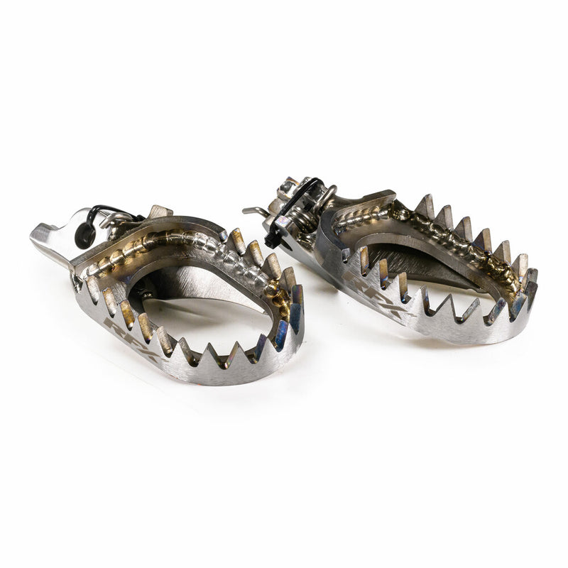 Rfx 739-0539 FXFR 10100 GPTI FACTORY FOOTPEGS TIT/ALUM HON