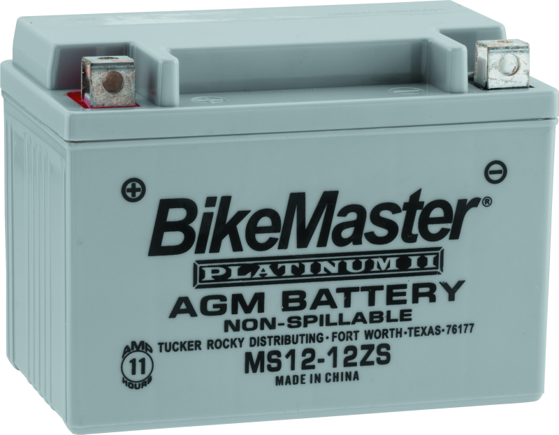 BikeMaster 780709 AGM Battery - MS12-12ZS - Photo - Primary