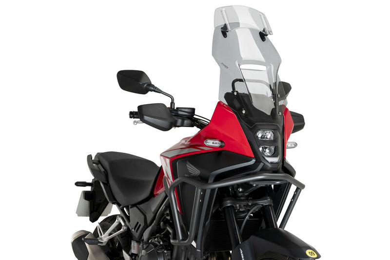 Puig Hi-tech Parts 561-20764S 20764H MULTI-ADJUSTABLE VISOR 2.0 CLIP-ON SMOKE 300X130MM