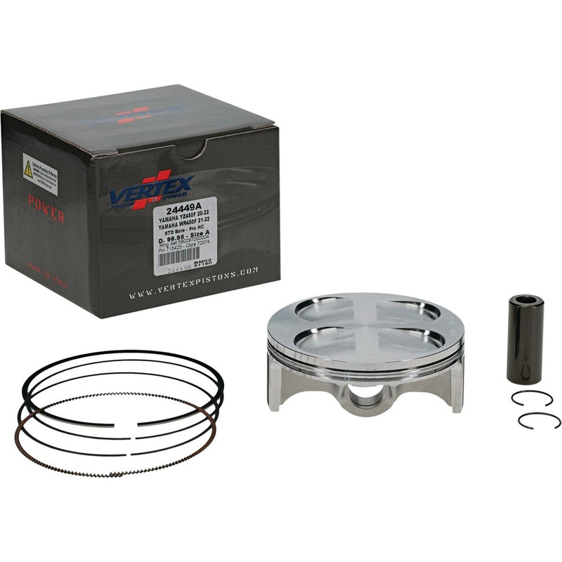 Vertex Piston Kit HC Forged 96.95/Standard 13.8:1 - 24449A Yamaha YZ 450 / WR 450 2020-2023