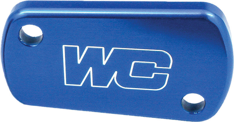 Works 66-21500 21-500 REAR BRAKE COVER (BLUE)