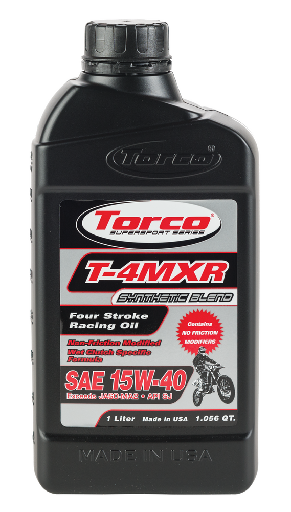 Torco T-4MXR Racing OIL 4T 15W40 1L - T671544CE