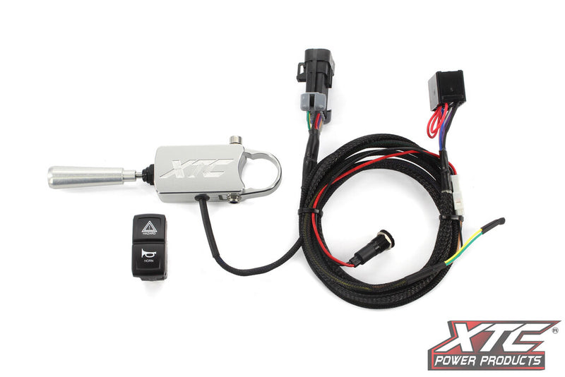 Xtc Power Products Auto Turn Signal Kit W Billet Lever AND Front DRL Lights Kawasaki ATV UTV - ATS-L-KAW-RIDG-DRL Kawasaki ATV/UTV Models 2024-2025