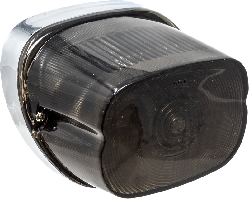 Letric Lighting Co 850-09555 LLC-SQTL-RT SQAUREBACK LED TAILIGHT RED LENSE HARDWIRE