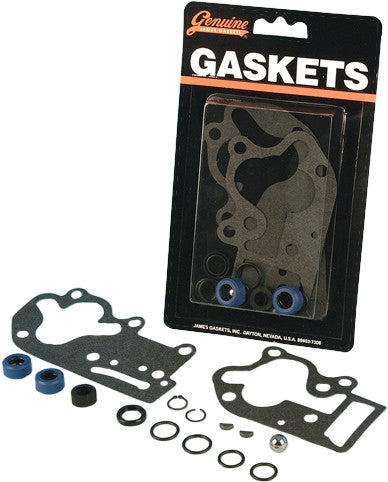 James Gasket James Gaskets Gasket Seal OIL Pump W Paper Gaskets Kit - 92-FLH For Harley Motorcycles 1992-1999
