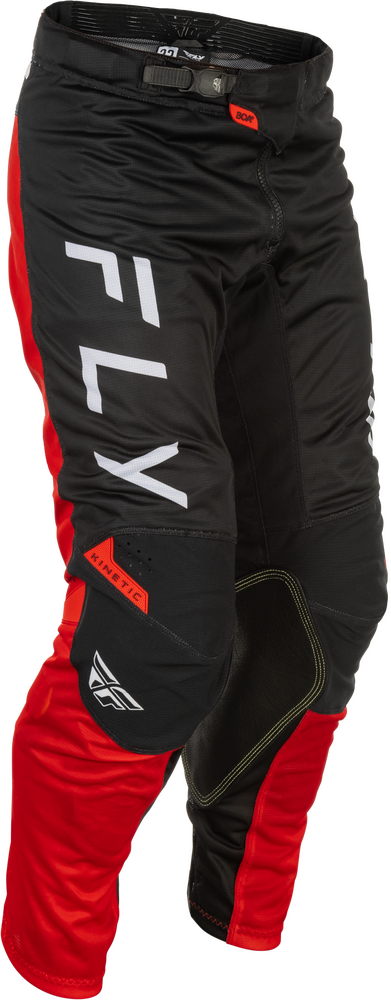 Fly Racing 379-32630 379-32630 KINETIC MESH CENTER PANTS BLACK/WHITE/RED SZ 30