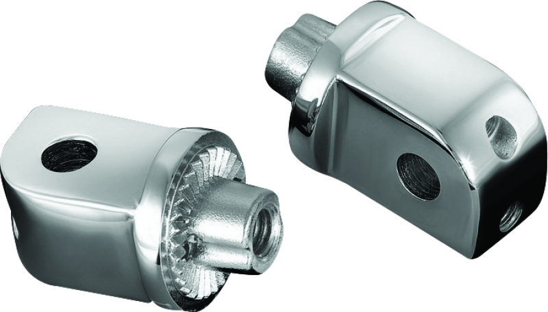 Kuryakyn 8818 Splined Peg Adapter Rear Chrome - Photo - Primary