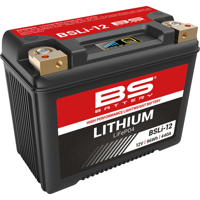 Bs Battery BSLi Battery - 360112 For Harley Touring 1997-2023