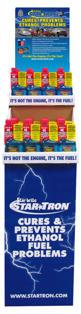 Star Brite 57-1143 14649 ENZYME FUEL TREATMENT 8OZ 48/PK W/FLOOR DISPLAY