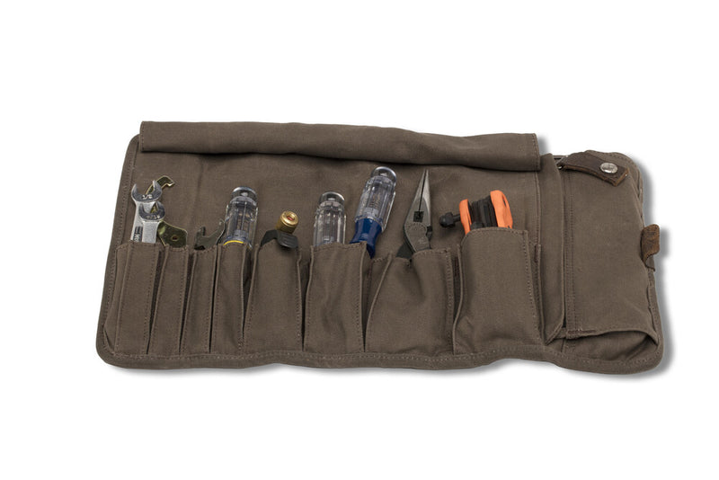 Burly Brand 750-05520 B15-1030D TOOL ROLL DARK OAK
