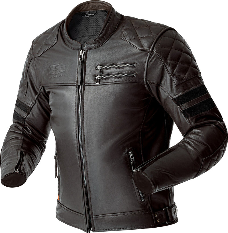 Rst 556-3639146 103639BRN-46 HILLBERRY D3O JACKET BROWN LEATHER XL