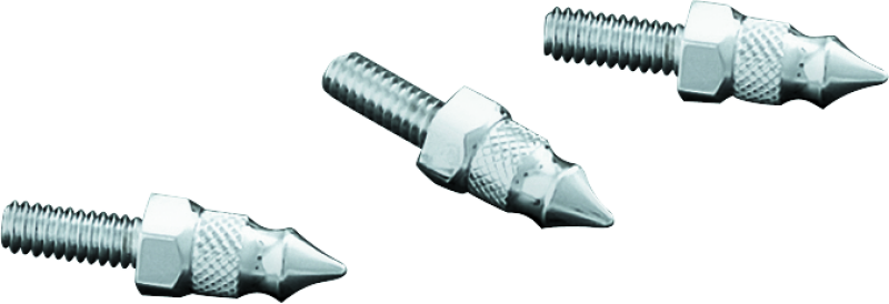 Kuryakyn 1369 Windshield Mount Spikes 1/4-20X5/8in 96-13 Touring Chrome - Photo - Primary