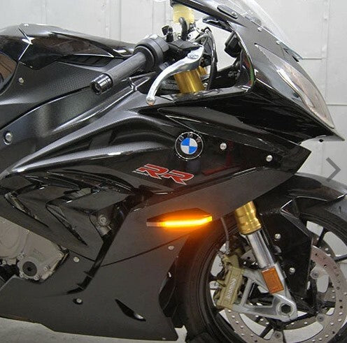 New Rage Cycles Front LED Turn Signals - S1000RR-FB BMW S1000RR 2009-2019