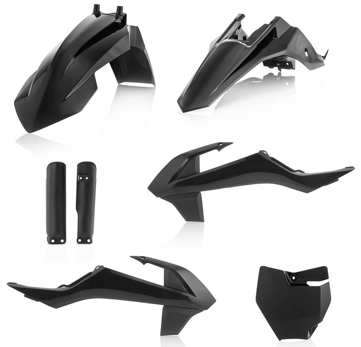 Acerbis 24496-00001 2449600001 FULL PLASTIC KIT BLACK