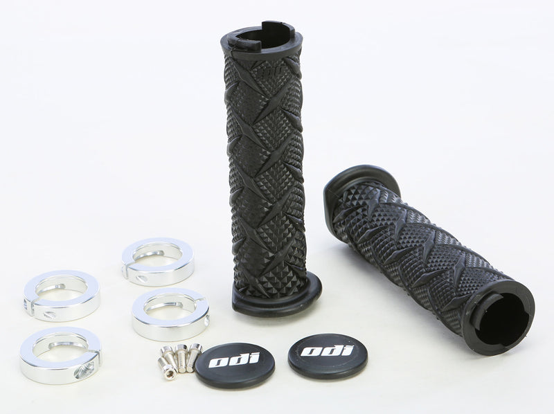 Odi 206-1248 J30XTB-S ATV X-TREME LOCKON GRIP BLACK/SILVER