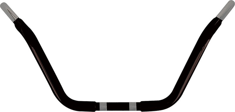 Wild 1 Chubby 8.5" RG Bar Satin Black - WO517B For Harley Motorcycles 1974-2018