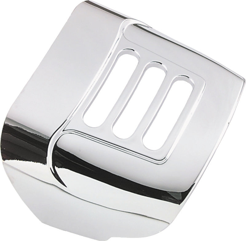 Kuryakyn 8130 Tail Lamp Visor With Slots Chrome - Photo - Primary