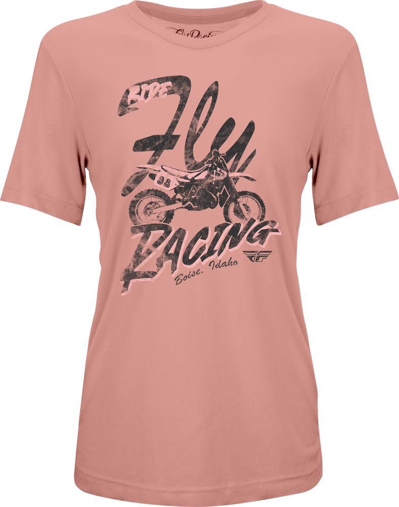 Fly Racing 356-4033S 356-4033S FLY WOMEN'S VINTAGE TEE PINK SM