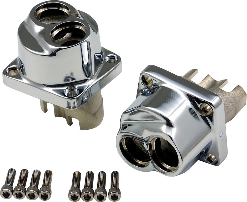 Harddrive Lifter Block Front & Rear EVO BIG Twin - 26533 For Harley Motorcycles 1984-1999