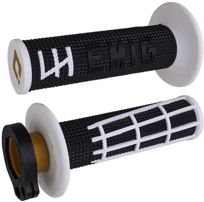 Odi 206-1120 H36E2BW EMIG 2.0 - V2 LOCK-ON GRIP BLACK/WHITE