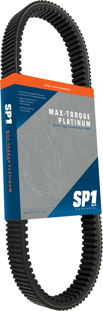 Sp1 222-826 47-6058 MAX-TORQUE PLATINUM BELT 46 3/4" X 1 7/16"