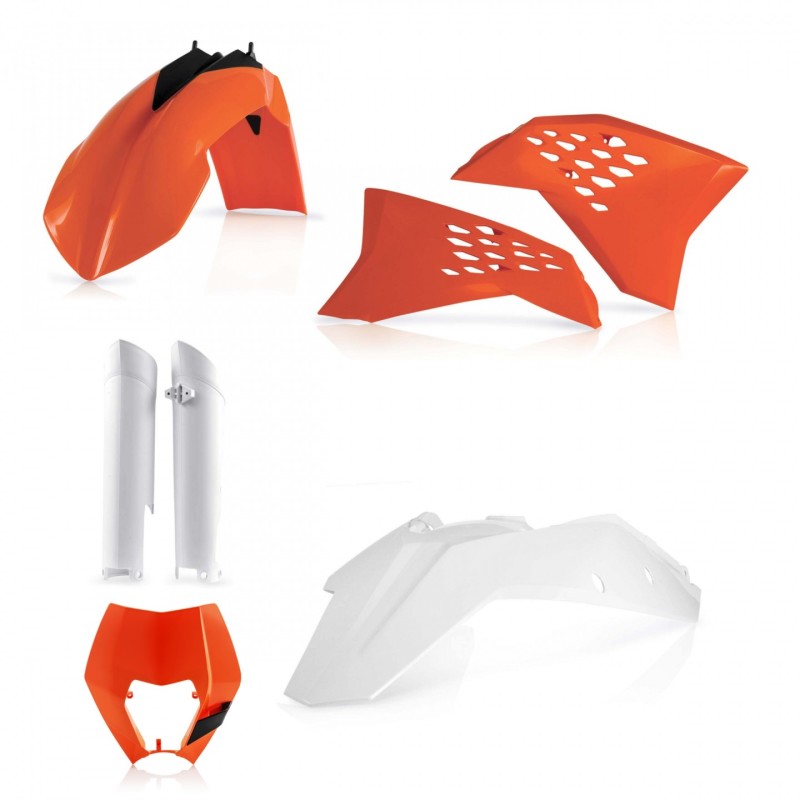 Acerbis 2205290145 08-11 KTM Xc-w/ EXC450/530 Full Plastic Kit - Original - Photo - Primary