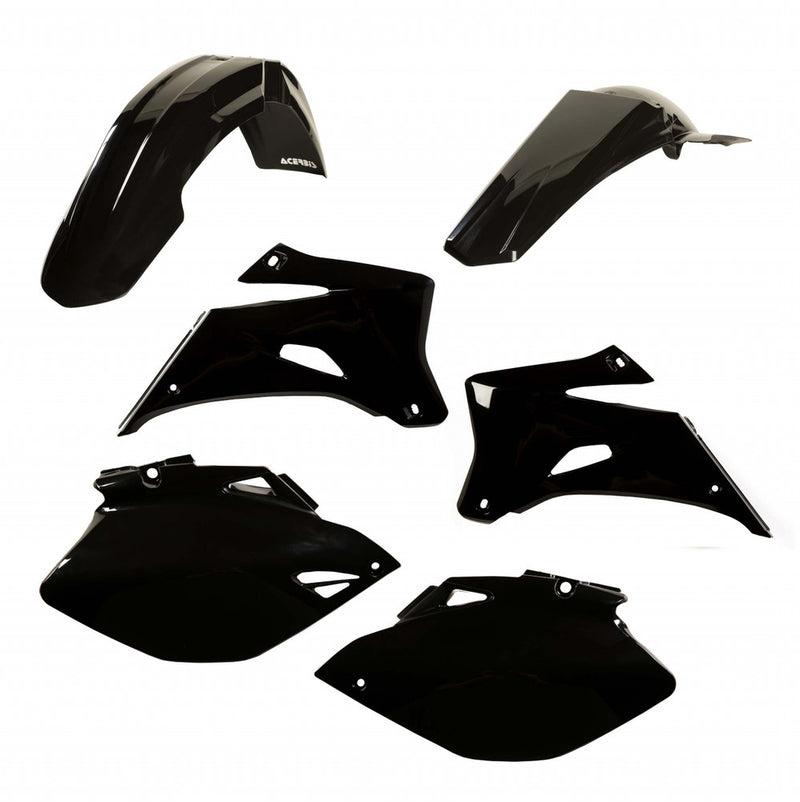Acerbis Plastic Kit Black - 2071110001 Yamaha YZ 250 / YZ 450 2006-2009