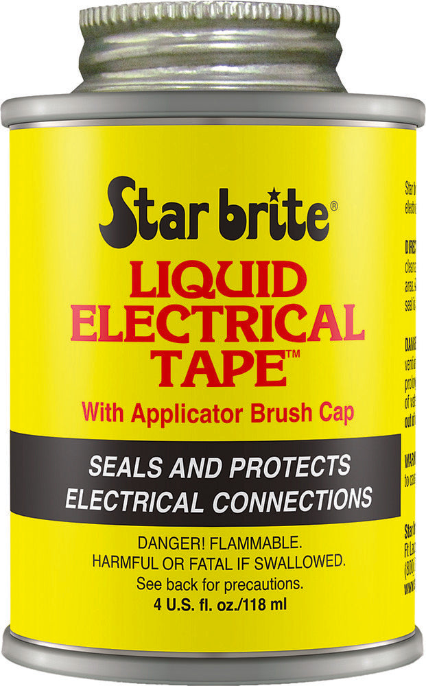 Star Brite 57-1170 084104B LIQUID ELECTRICAL TAPE BLACK 4 OZ